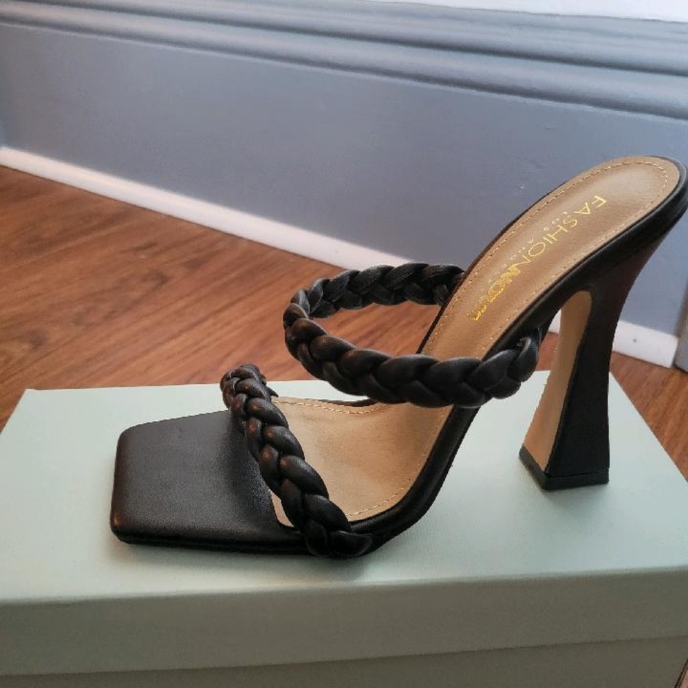 Braided heels